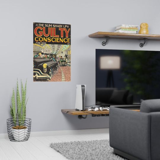 Eminem & Dr. Dre - Guilty Conscience Poster