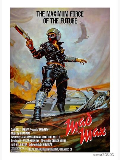 Mad Max poster Premium Matte Vertical Poster