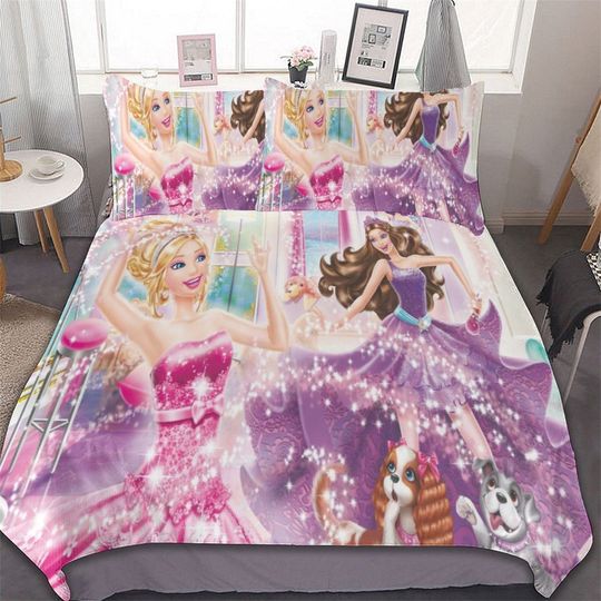 Disney Barbie Bedding Set
