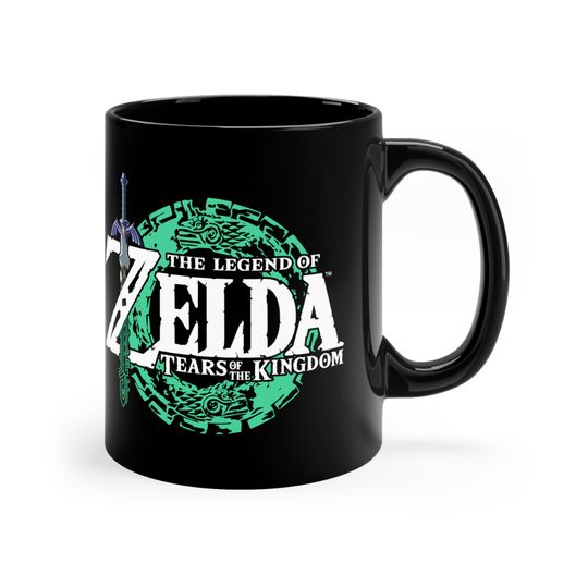 Zelda Tears of the Kingdom Themed Coffee Mug