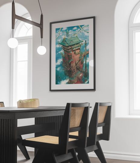 Spirited Away Poster Studio Ghibli Legend of Zelda