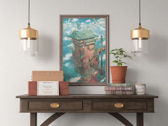 Spirited Away Poster Studio Ghibli Legend of Zelda