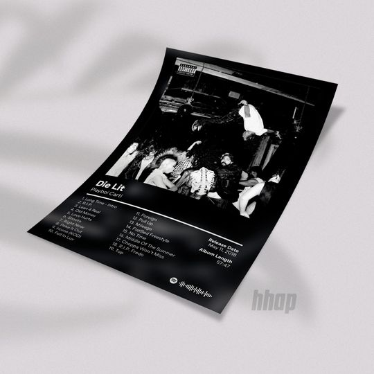 Playboi Carti - Die Lit -Album Poster