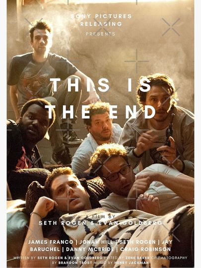THIS IS THE END POSTER Premium Matte Vertical Poster