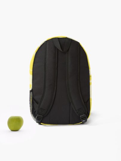 Preppy, Yellow, Smiley, Preppy Aesthetic Backpack