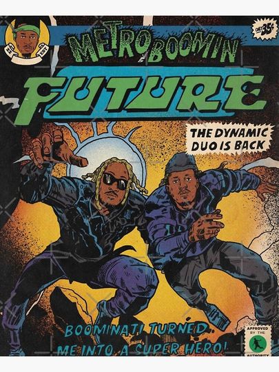 Metro Boomin Future Heroes and Villains Album Premium Matte Vertical Poster