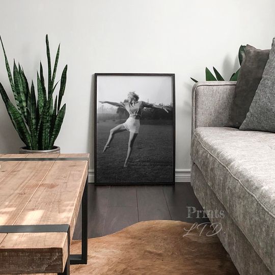 Marilyn Monroe At The Gym Poster