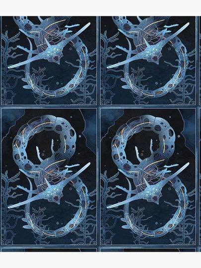 subnautica ghost leviathan Backpack