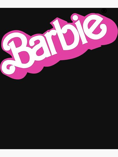 Barbie classic logo Premium Matte Vertical Poster
