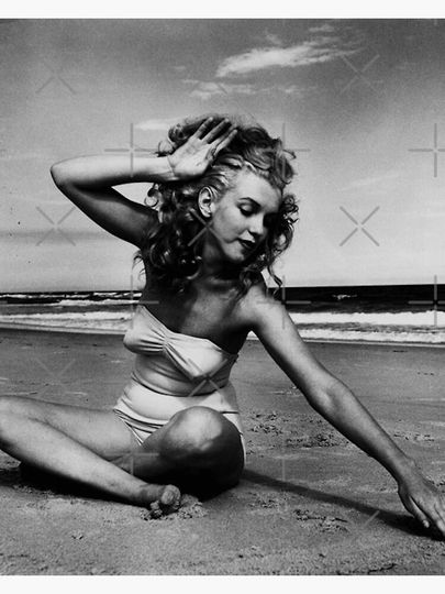 Young Marilyn Monroe | 'No more 'Norma Jeane' Premium Matte Vertical Poster