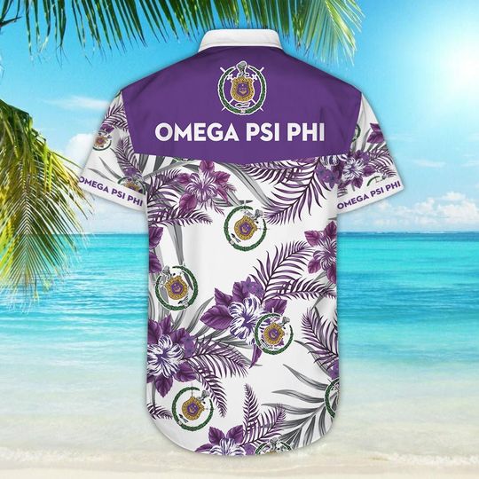 Omega Psi Phi Hawaiian Shirt