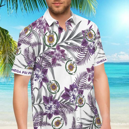 Omega Psi Phi Hawaiian Shirt