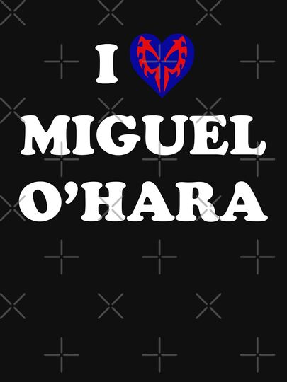 I love MIGUEL O’HARA (white design) Classic T-Shirt