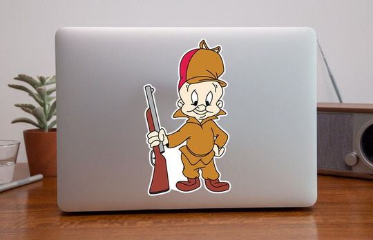 Elmer Fudd Logo Vinyl Decal / Sticker 10 Sizes!!!