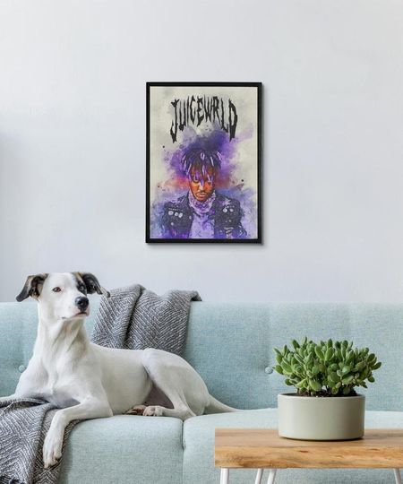 Juice Wrld Poster | Rapper Wall Art Print