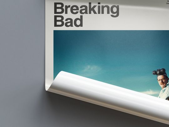 Breaking Bad Tv Series Poster, Modern Tv Series Poster
