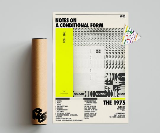 The 1975 Poster | Notes On A Conditional Form Poster