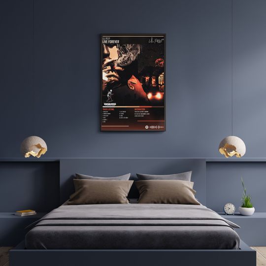 LIL PEEP - Live Forever Music Album Poster