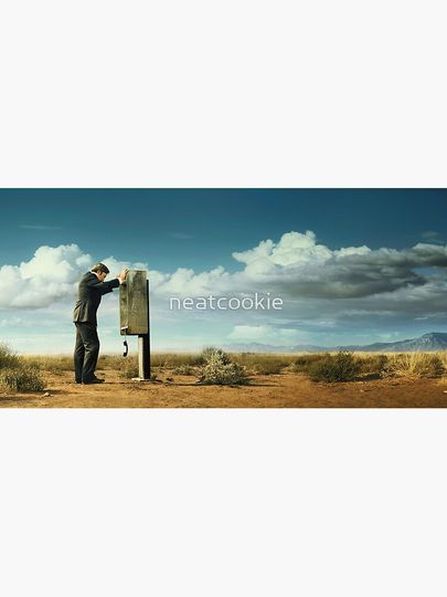 Better Call Saul Phone Box Premium Matte Vertical Poster