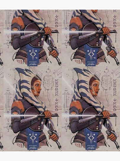 Rebels Clone Wars Ahsoka Tano Poster Backpack