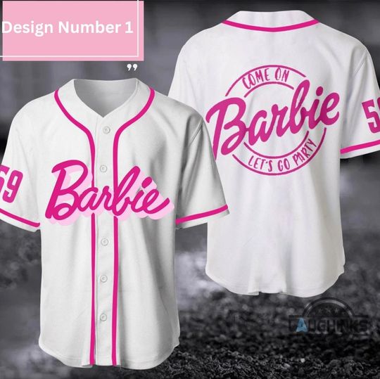 Barbie Jersey, Barbie Baseball Jersey Barbie