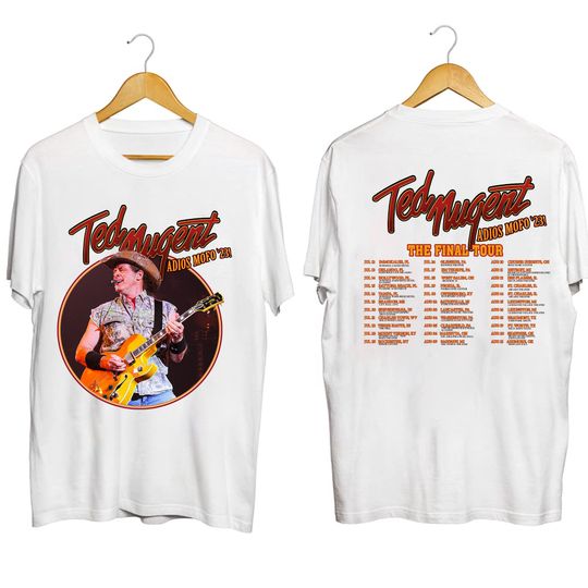 Ted Nugent Adios Mofo 2023 Tour Shirt