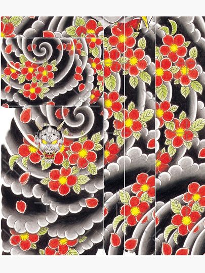 Goro Majima Hanya tattoo Backpack