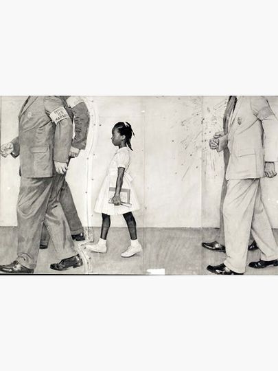 Ruby Bridges The Problem We All Live Premium Matte Vertical Poster