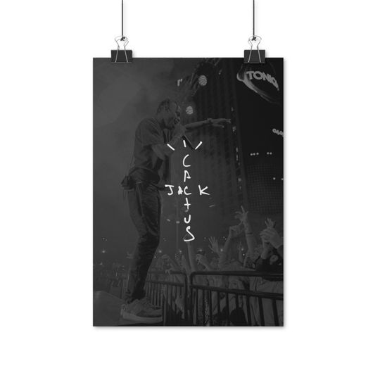 Travis Cactus Jack 'Concert' Poster