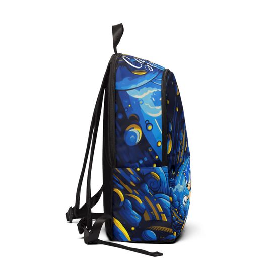 Sonic Energy Cosmic Book Bag Backpack
