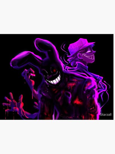 FNaF Springtrap - There's Two Sides To Every Story Premium Matte Vertical Poster