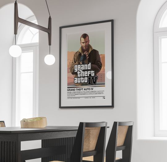Grand Theft Auto 4 Poster