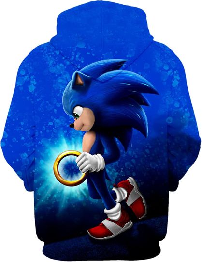 Sonic the Hedgehog 3D Hoodie
