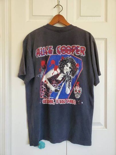 Rare Vintage Alice Cooper Tour Shirt