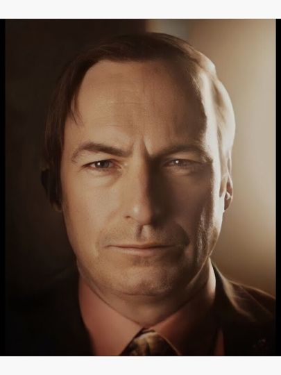 3D Saul Goodman Meme Premium Matte Vertical Poster