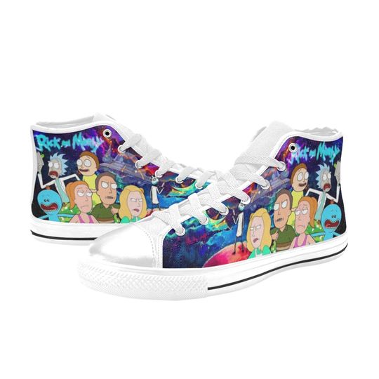 Rick And Rickandmorty High Top Sneakers