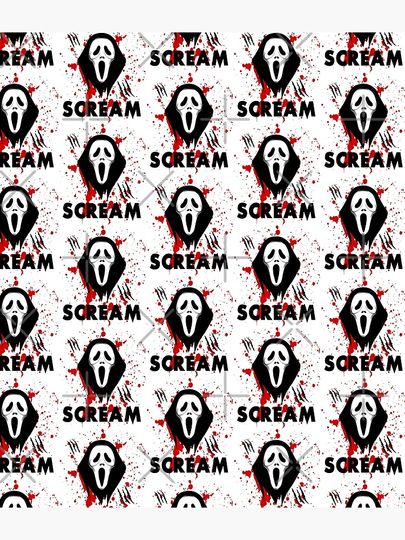 Scream horror movie artwork Backpack