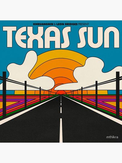 texas sun. Canvas