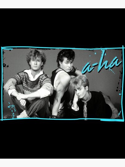 A-ha - Retro Premium Matte Vertical Poster