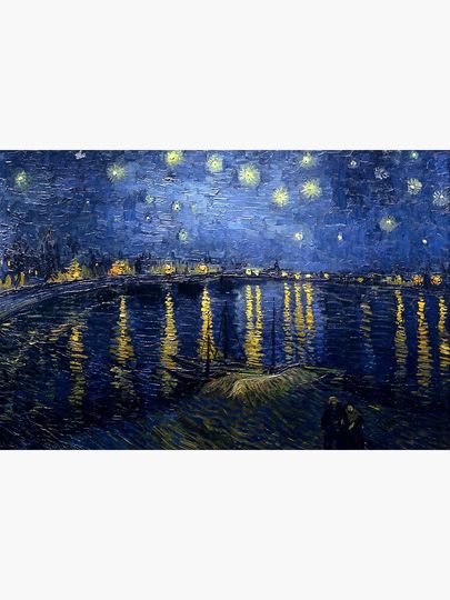 Starry Night Over the Rhone by Vincent van Gogh | Canvas Print