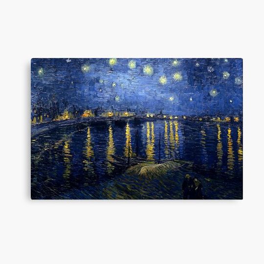 Starry Night Over the Rhone by Vincent van Gogh | Canvas Print