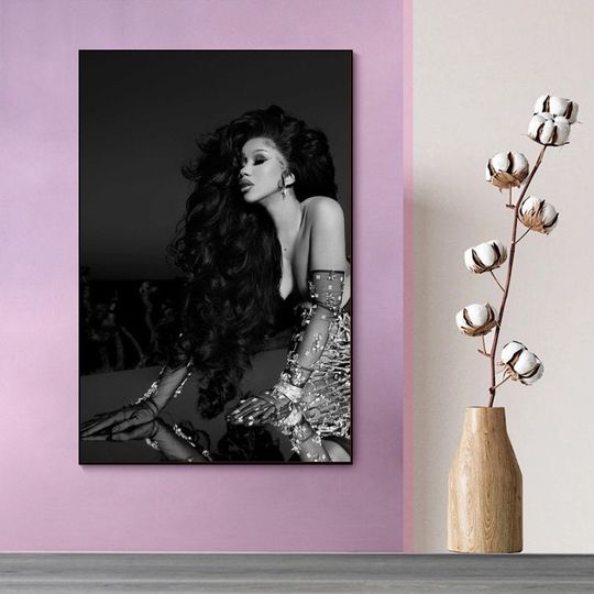 Cardi B Music Singer Poster