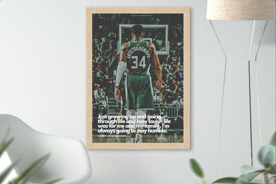 Giannis Antetoko Motivational Poster