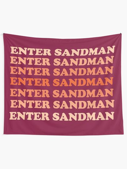 Enter Sandman Ombre  | Tapestry