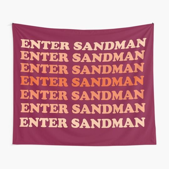 Enter Sandman Ombre  | Tapestry