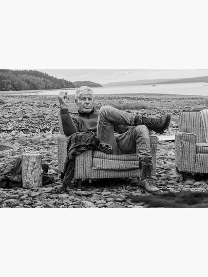 anthony bourdain Photography Premium Matte Vertical Poster