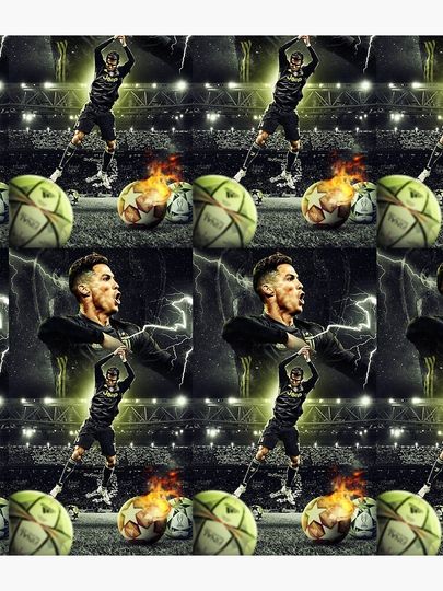 Art CR7 Wallpaper Poster Backpack