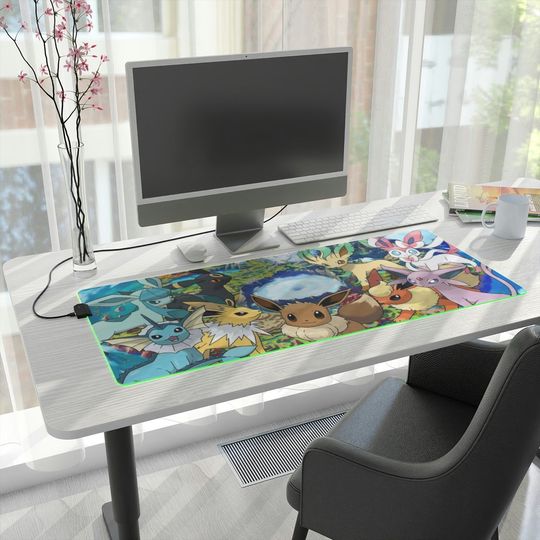 PKM - Eeveelution LED Gaming Mouse Pad