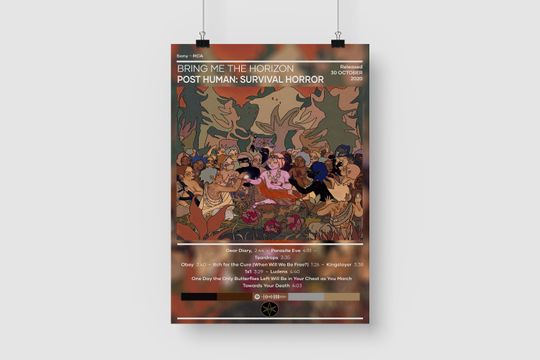 Bring Me the Horizon Poster Post Human