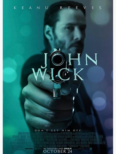 John Wick Movie Premium Matte Vertical Poster